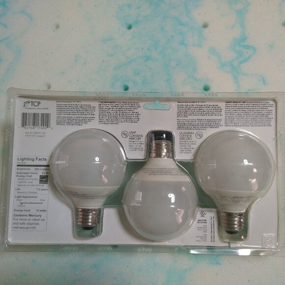 TCP DuraBright G25 14 watts 800 lumens Soft White - Picture 2 of 4